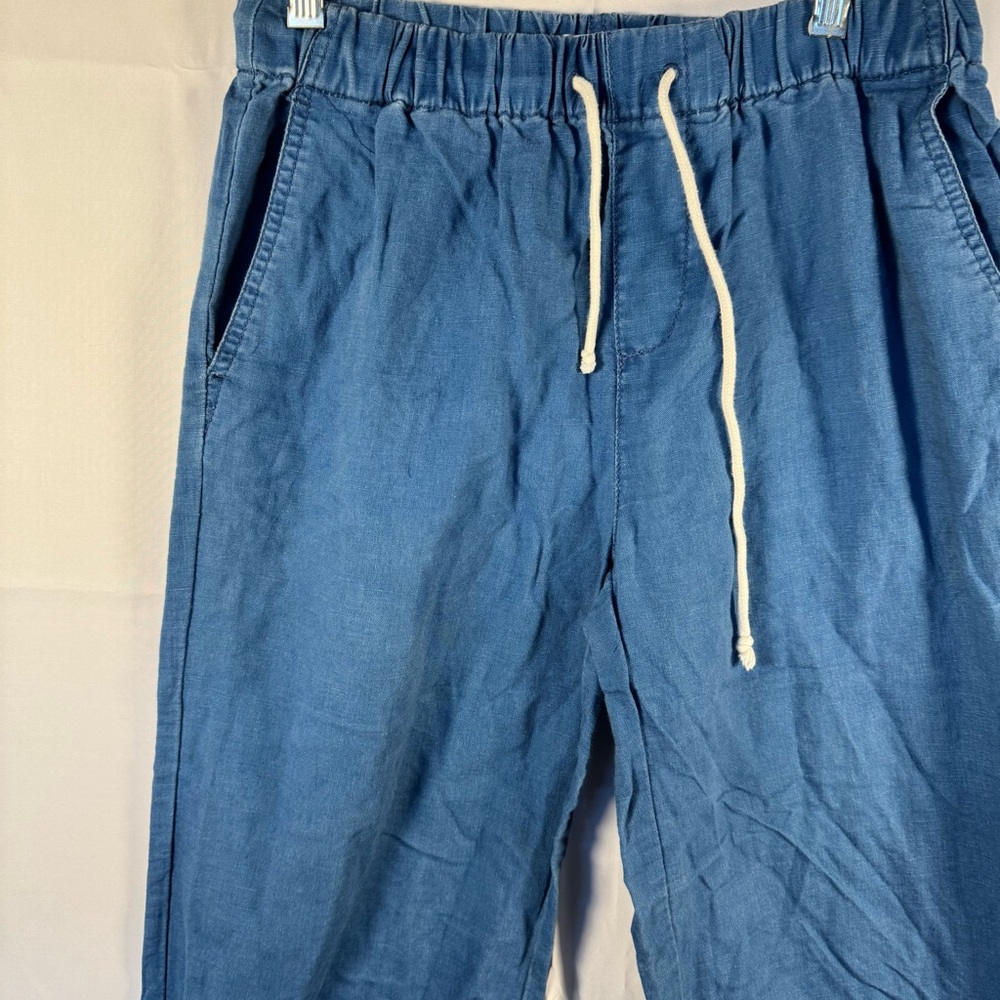 Madewell Classic Indigo Blue Shorewalk Cover-Up Jogger Pants Women's Size XS - Picture 3 of 9